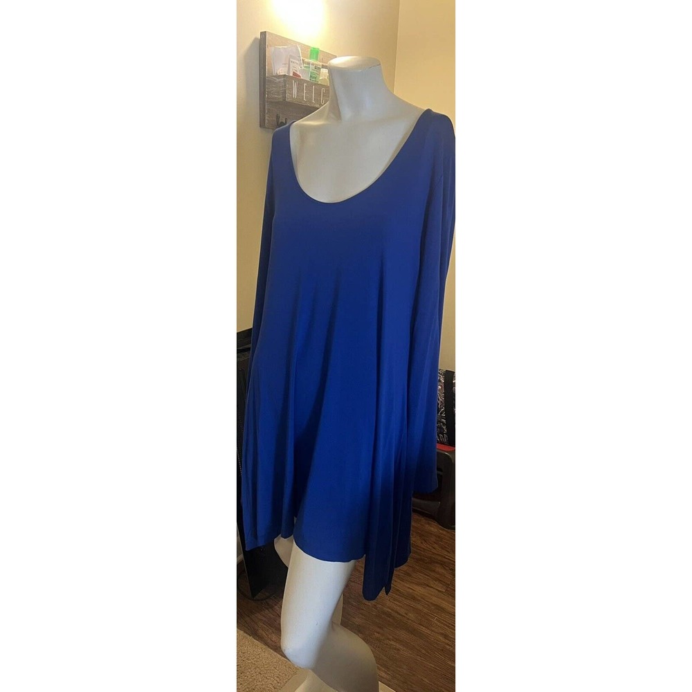 soft surroundings dress xl Royal blue Long Sleeve